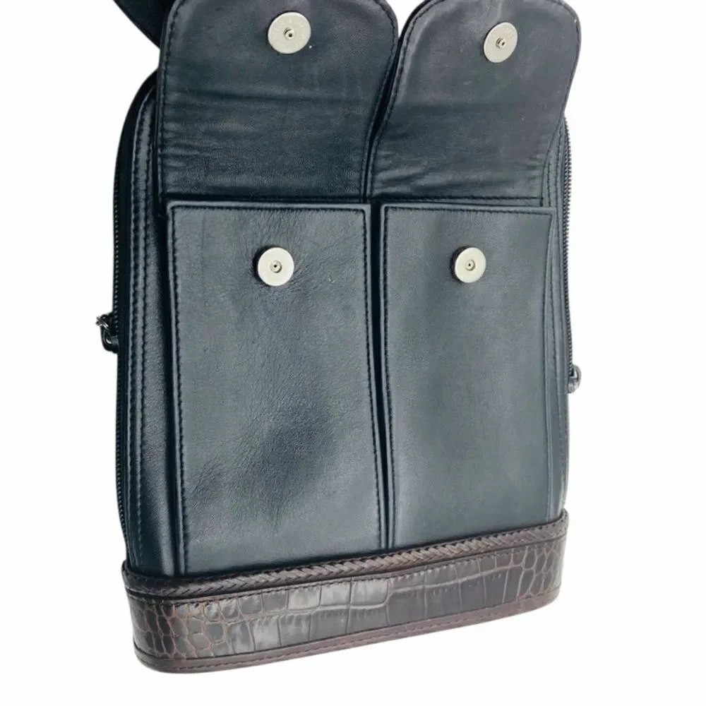 Brighton One World Genuine Leather Crossbody Bag